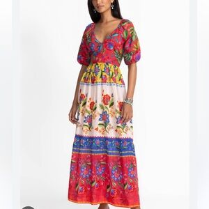 Johnny Was Roumba Maxi Dress Size XL, NWT